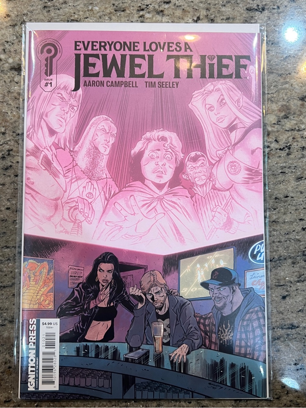 Everyone Loves a Jewel Thief #1 Ignition Press Comics Cover B